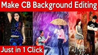 How To Make CB Background Easily in One Click || Make Real CB Background in 1 Secound 😍