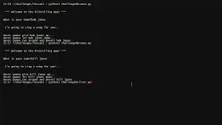 Python Challenge 4 - Song Name Swapper