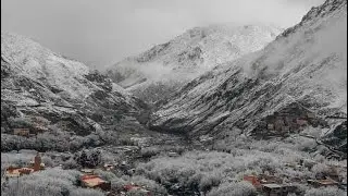 أجيو تكتاشفو معنا امليل في أجواء مثلجة 🌨️ مناظر رائعة و مريحة للعين 😍❄️