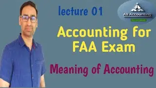 Accounting for Accounts Assistant Exam.
