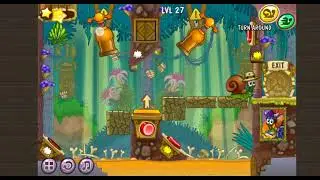 LVL 27, Snail BoB 8, Walkthrough, Gameplay, No Commentary, Android