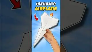 How to Make the Ultimate Paper plane 🤩#shorts