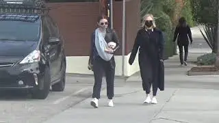 Lucy Hale out for lunch in Studio City