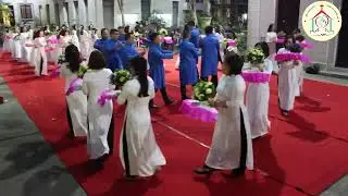 Giáo Xứ Hàm Long & Giáo Xứ Trung Trí Đồng dâng hoa kính dâng Đức Mẹ 15/05/2022