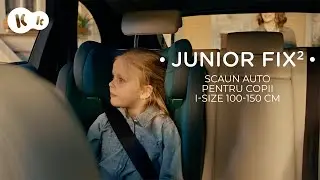 Kinderkraft JUNIOR FIX 2 &ndash; scaun auto (100&ndash;150 cm) | ISOFIX