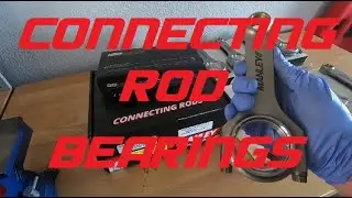 Pt 4 Installing King Racing Bearings in Manley Connecting Rods - 5.0 Stroker 4.6 Teksid Engine Block