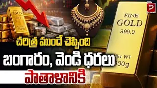 బంగారం, వెండి ధరలు పాతాళానికి | Gold & Silver Set to Crash? History Sends a Strong Signal