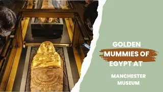 Golden Mummies of Egypt @Manchester Museum | Wonderful Experience for kids | Educational Tour
