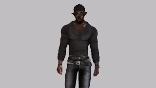 Sims 4 cas male with cc