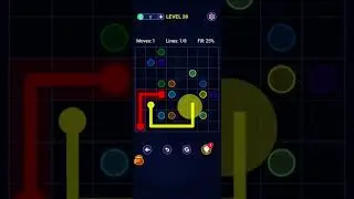 Max Level Pro Light Connect Puzzle Gameplay  (iOS - Android) Shorts # 321
