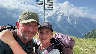 Tour du mont Blanc in 10  minutes 4k