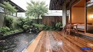 Peaceful Rain Forest Night Sounds with Piano for Deep Rest and Calm Dreams