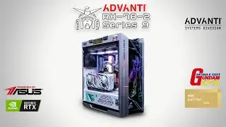 ADVANTI RX-78-2 GUNDAM Series 9 - Timelapse Build (I9-11900, RTX 3090 , ASUS STRIX Helios Case ... )