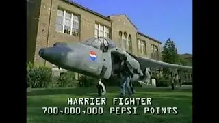 Pepsi Points Harrier Fighter TV Commercial Soda Soft Drink March 1996 Court Case Lawsuit Free