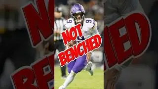 Джей Джей Маккарти НЕ был посажен на скамейку запасных #nfl #jjmccarthy #minnesotavikings #viking...