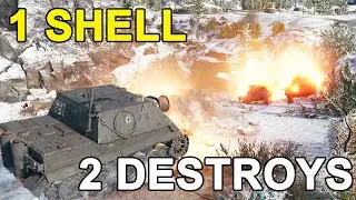 WOT Console: STURMTIGER 1 SHELL 2 DESTROYS