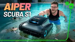 Colocamos o Aiper Scuba S1 na piscina suja. Veja o resultado.