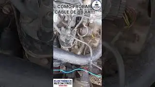 C&Oacute;MO PROBAR CABLE DE BUJ&Iacute;A!!! #electronicaautomotriz #automobile #electricidadautomotriz