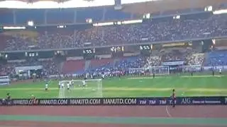 Man UTD Asia Tour 09 @Malaysia Training Day -(Fan Wave)