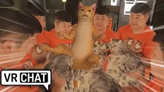 【VRChat】猫を崇める集会が始まったwww