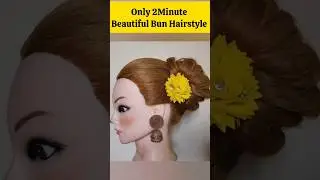 Beautiful easy  hairstyle  with Clutcher  😊 #yt #hairstyle #youtubeshorts #ytshorts