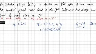 1.3 How to solve for snow loads