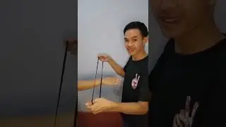 Menyala 🔥 Trik Sulap Tali Tembus Tangan 🤯 #youtubeshorts #shorts #magic #viral