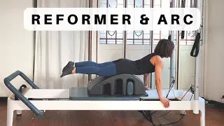 [35min] Pilates Reformer & Arc Workout/Creative exercises/Full body