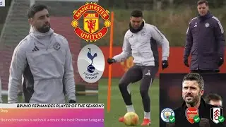 Manchester United Tranin Ahead Of Visit Tottenham | Michael Carrick Will Continue To Win?