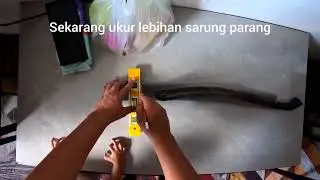 Membuat Sarung Parang Paling Simple Dalam Dunia Hanya Guna Paip PVC Saja Kawan2.