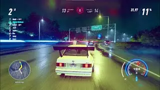 Need For Speed Heat - Needletail - Sprint Race - Lvl180 - Night - BMW M3 Evo - Gameplay - [1080p60]