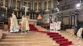 Messe d’installation du chanoine Emmanuel Schwab comme nouveau recteur du Sanctuaire de Lisieux