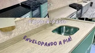 VEM APRENDER A ENVELOPAR UMA PIA! 😮