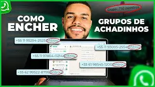 AFILIADO SHOPEE: Como Vender e Encher Grupos De Achadinhos Shopee no WhatsApp