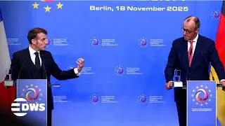 FULL PRESSER: German Chancellor Merz & French President Macron on European Digital Sovereignty |AC1E