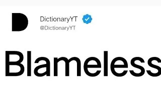 Blameless Meaning in English