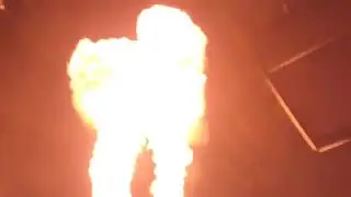 Close up of the Pyro station we were standing by