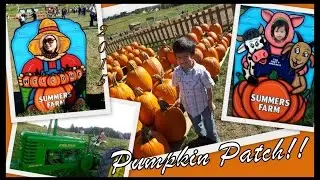 SUMMERS FARM at Frederick, Maryland || Family PUMPKIN PATCH 2015