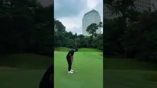Hidden gem in the city: Senayan Golf Club. ⛳🌇 #GolfJakarta