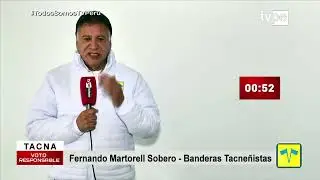 Voto Responsable: Tacna (25/08/2022) | TVPer&uacute;
