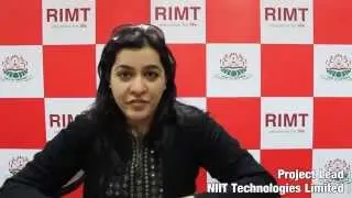 Placement Talk by Project Lead, NIIT Technologies Limited at RIMT Campus