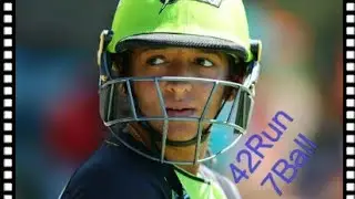 #Harmanpreet Kaur 42 in 7 Ball # Sydney Thunder VS Sydney Sixers #WBBL08