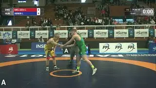 Qual. FS - 86 kg: I. VEREB (HUN) df. C. NIELSEN (SWE) by TF, 10-0