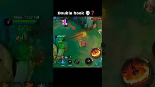 Double hook technique 😼 #shorts #mlbb #franco