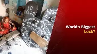 Uttar Pradesh: An Elderly Couple From Aligarh Built A 300 kg Lock | NewsMo