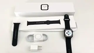 Распаковка Apple Watch Series 4: «Космический чёрный»! (Нержавеющая сталь, 44 мм)