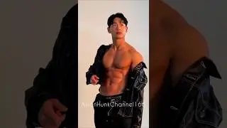 Handsome Korean Hunk 😍🥵🍼 #shirtless #asianhunk #koreanhunk #sexy #muscularbody #sixpack #fitness