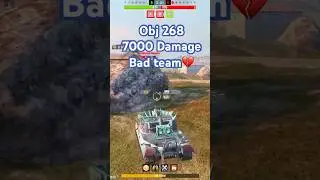 Object 268 Masterclass &ndash; 7K Damage But Still Defeat?! #wotblitzshorts #obj268
