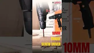 Endico Torque Screw Driver | 380W Copper Motor | 10mm Capacity | Real Working Demo