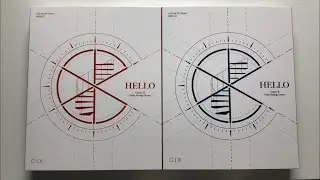 ♡Unboxing CIX 씨아이엑스 4th Mini Album HELLO Chapter Ø Hello, Strange Dream (Both Ver.)♡